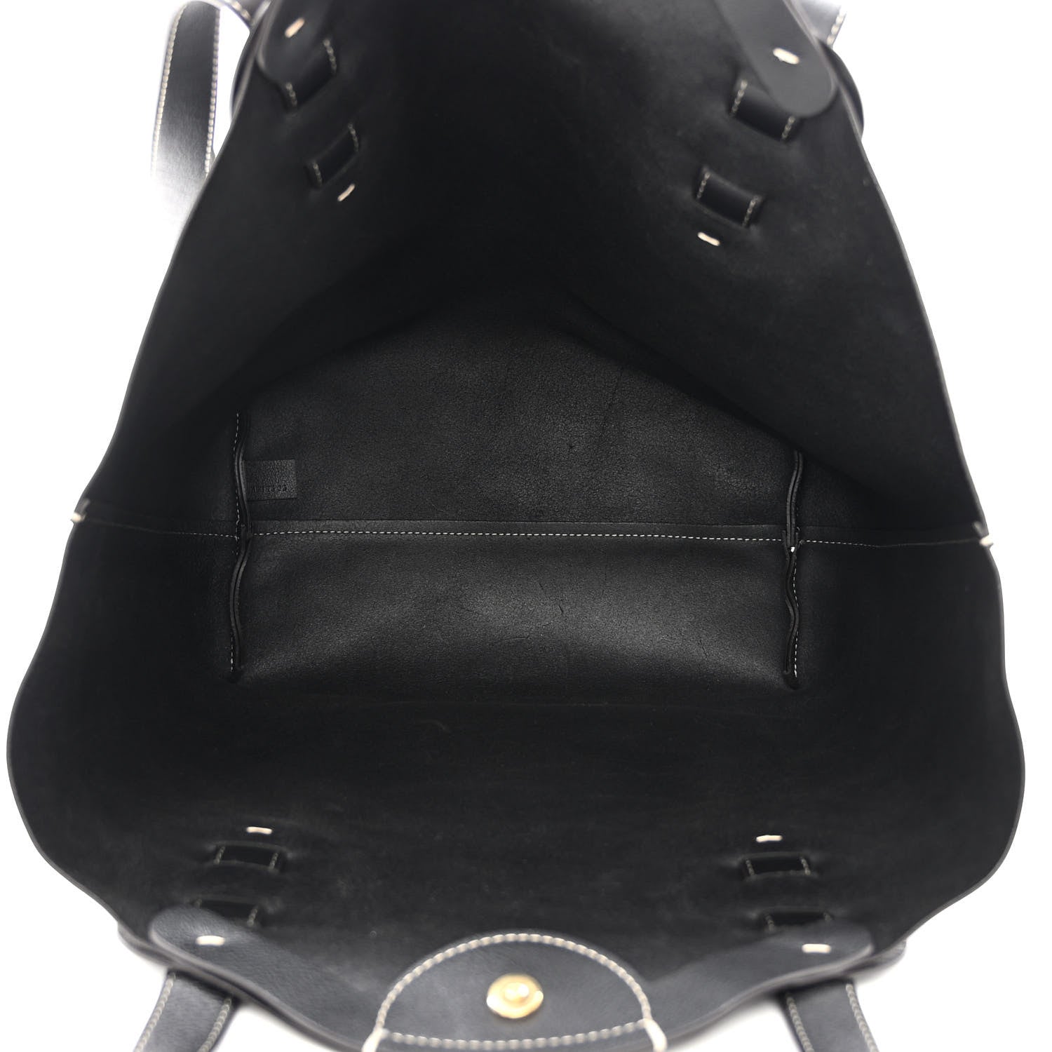 Chloe Small Grain Smooth Calfskin Medium Darryl Tote Black 4 of 13