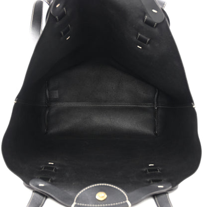 Chloe Small Grain Smooth Calfskin Medium Darryl Tote Black 4 of 13
