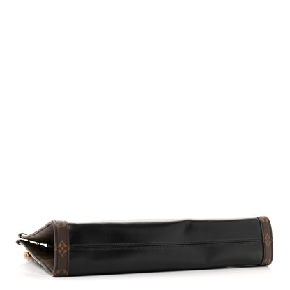 Louis Vuitton Calfskin Monogram Nova Vibe MM Black 4 of 11