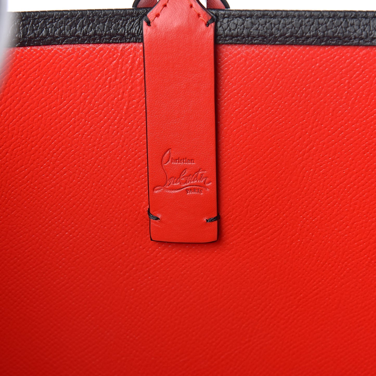 Calfskin Spikes East West Cabata Tote Black