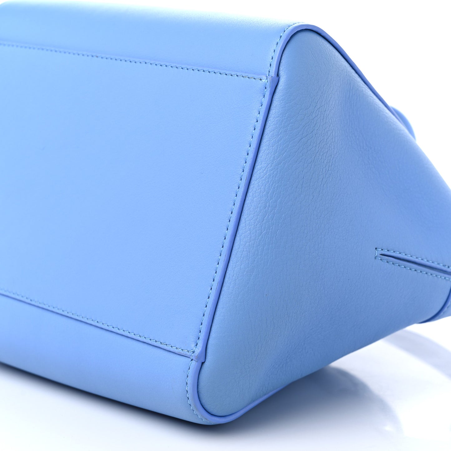 Calfskin Small Hammock Nugget Shoulder Bag Celestine Blue