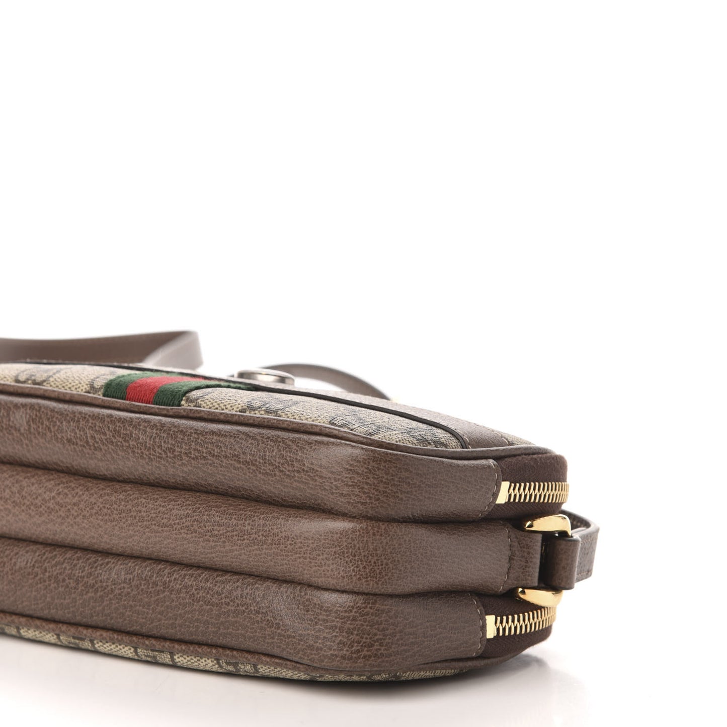 GG Supreme Monogram Web Mini Ophidia GG Bag Brown