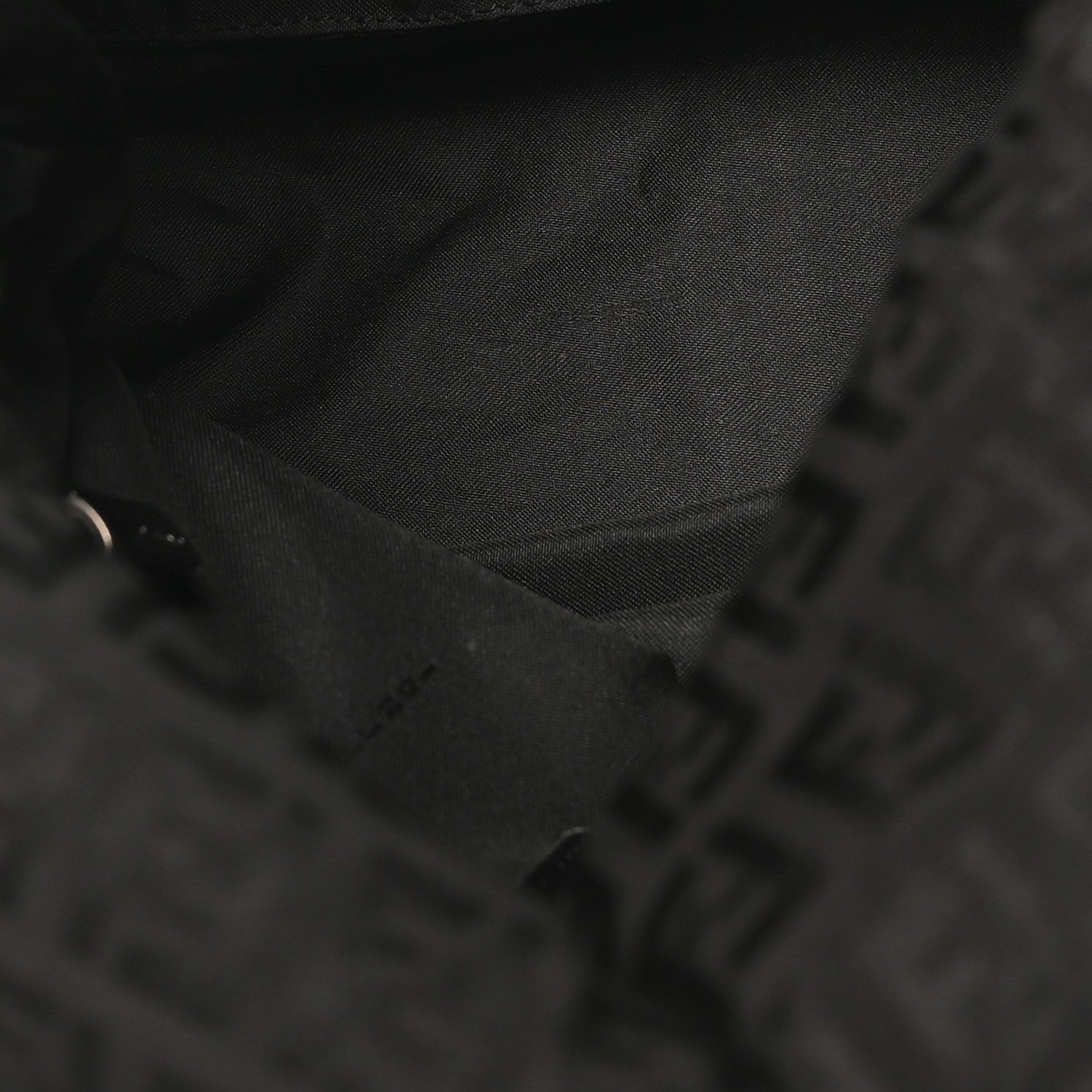 Fendi Zucchino Mama Baguette Black 5 of 9
