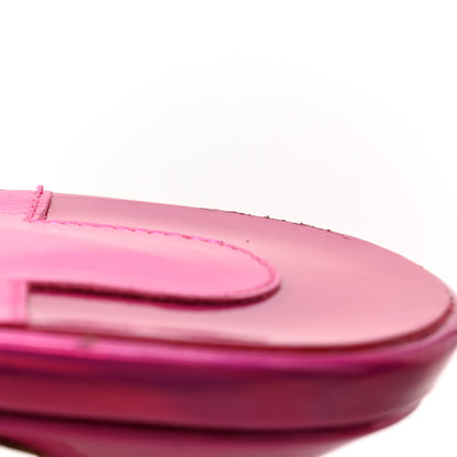 Christian Louboutin Patent Psychic Me Dolly 100 Sandals 37 Fuxia 8 of 10