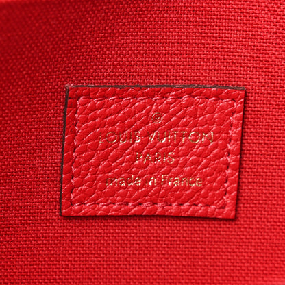 Louis Vuitton Empreinte Pochette Felicie Chain Wallet Scarlet 6 of 9