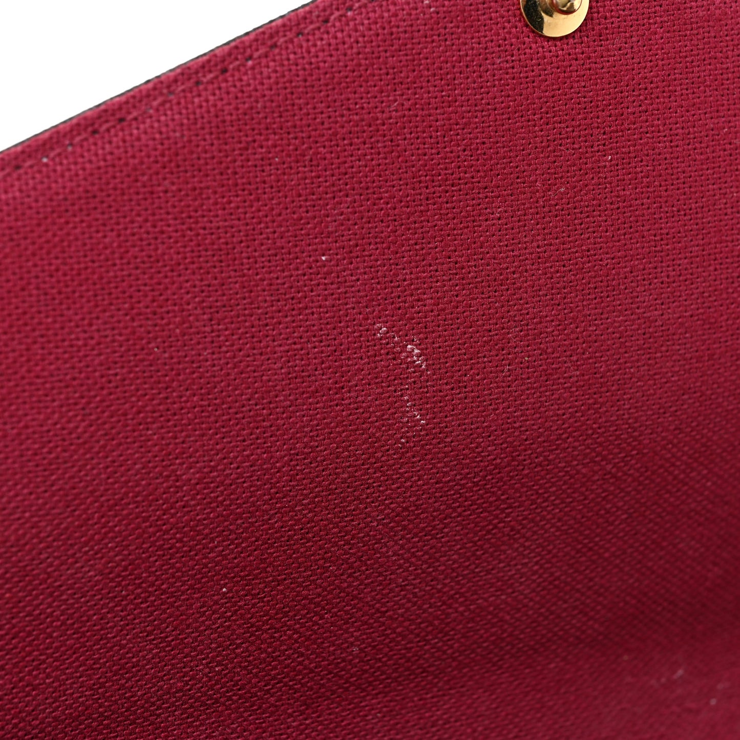 Monogram Pochette Felicie Chain Wallet Fuchsia