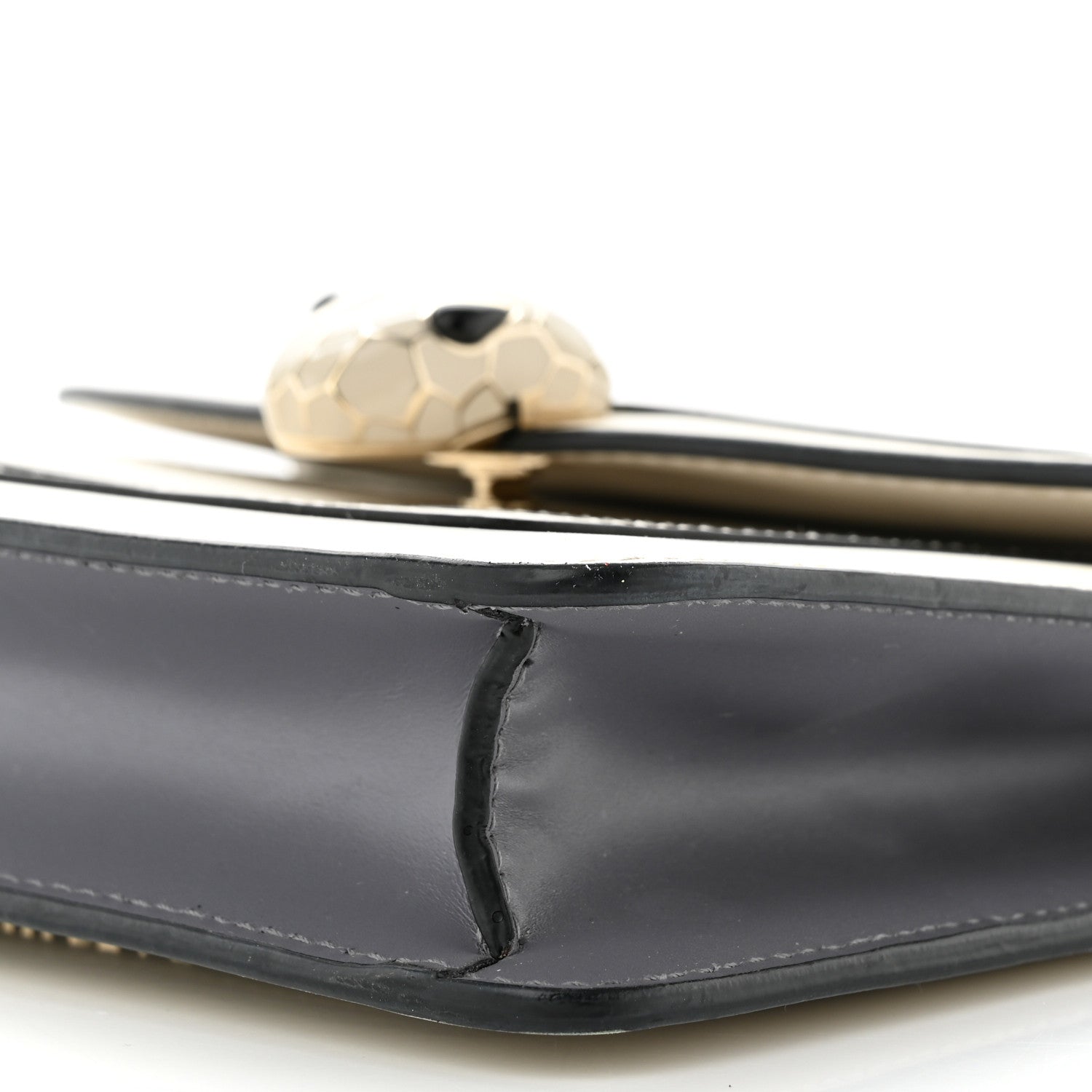 Bulgari Calfskin Small Serpenti Forever Snake Strap Crossbody Bag 9 of 11