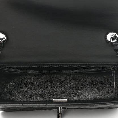 Chanel Lambskin Quilted Mini Rectangular Flap So Black 5 of 13