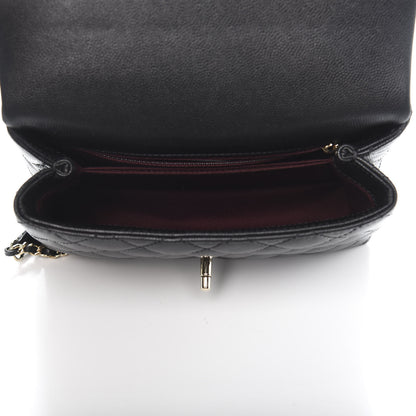 Chanel Caviar Quilted Mini Coco Handle Flap Black 5 of 11