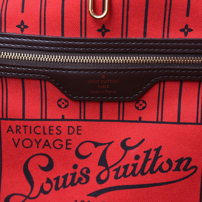 Louis Vuitton Damier Ebene Neverfull MM 6 of 11