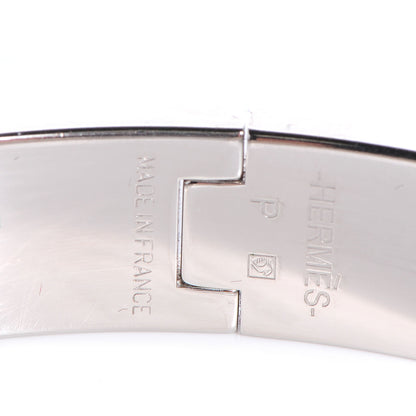 Hermes Narrow Enamel Clic Clac H Bracelet PM Rose Poudre 3 of 6