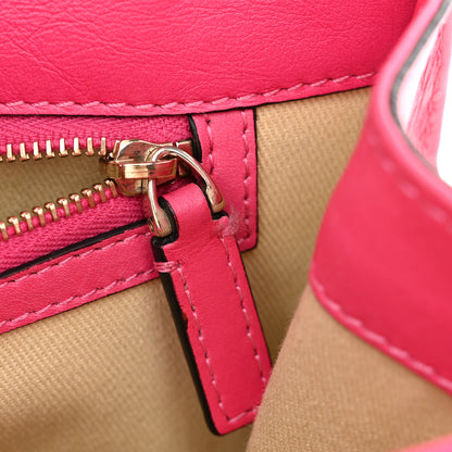 Valentino Garavani Vitello Medium Glam Lock Rockstud Flap Fuxia Fluo 6 of 10