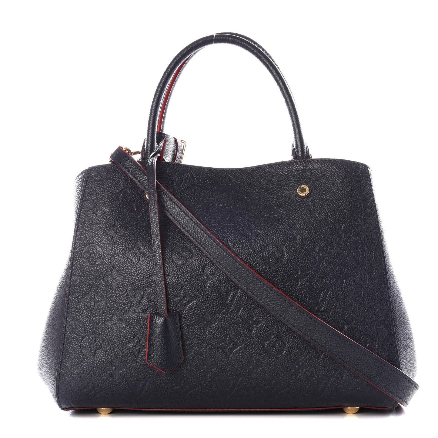 Empreinte Montaigne MM Marine Rouge
