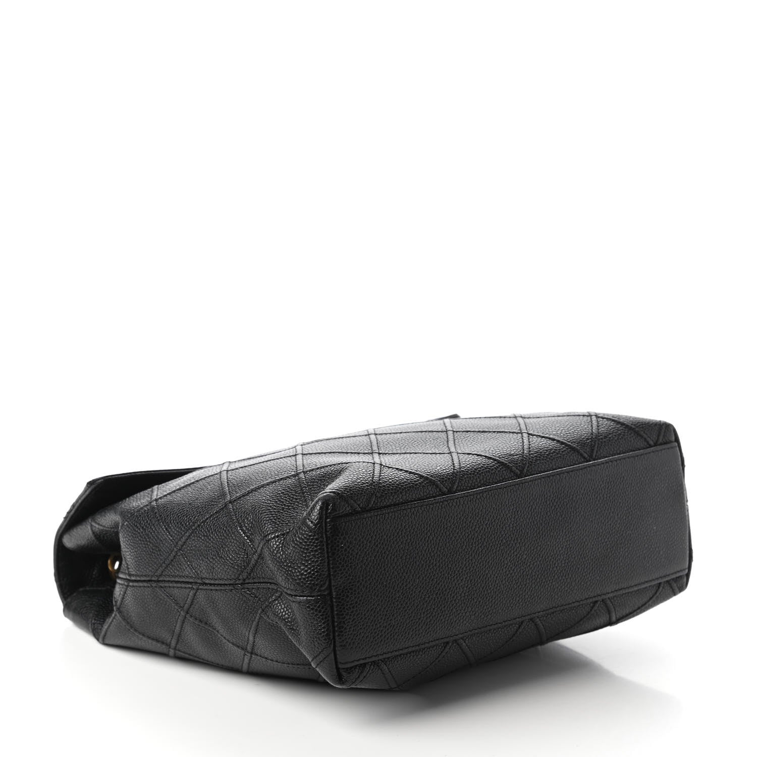 Chanel Caviar Diamond Stitched Shoulder Bag Black 4 of 10