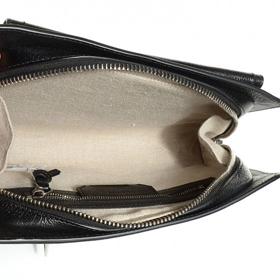 Calfskin PS13 Clutch Black