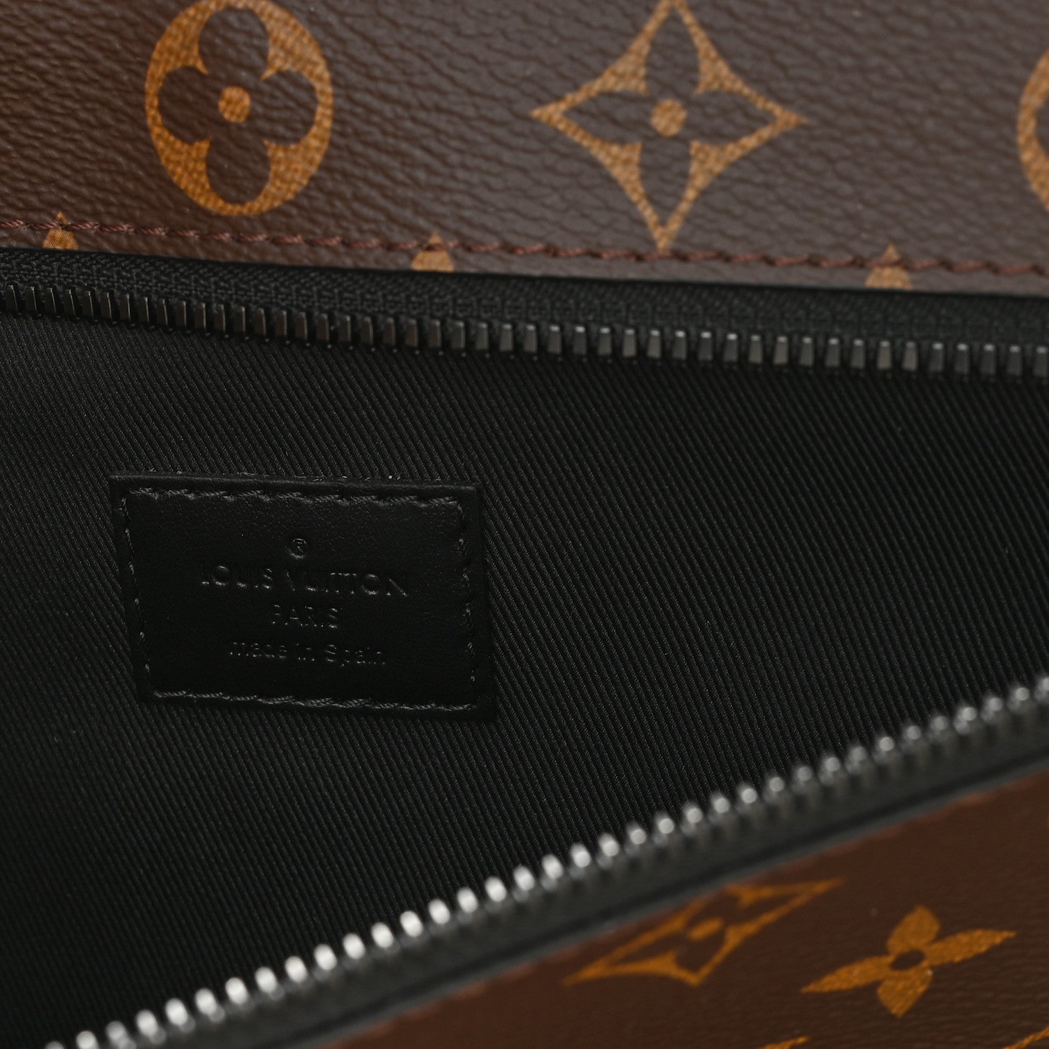 Louis Vuitton Monogram Macassar Weekend Tote PM 6 of 9