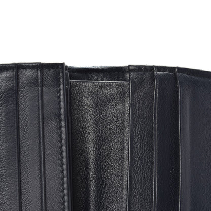 Christian Dior Oblique Saddle Lotus Wallet Blue 7 of 7