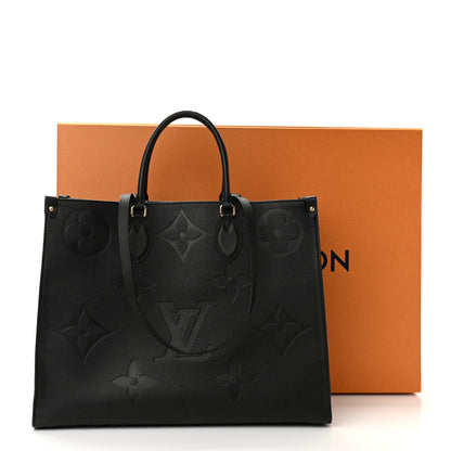 Louis Vuitton Empreinte Monogram Giant Onthego GM Black 13 of 13