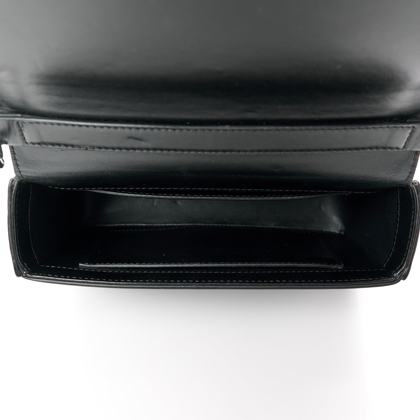 Box Calfskin Medium 4G Cube Chain Shoulder Bag Black