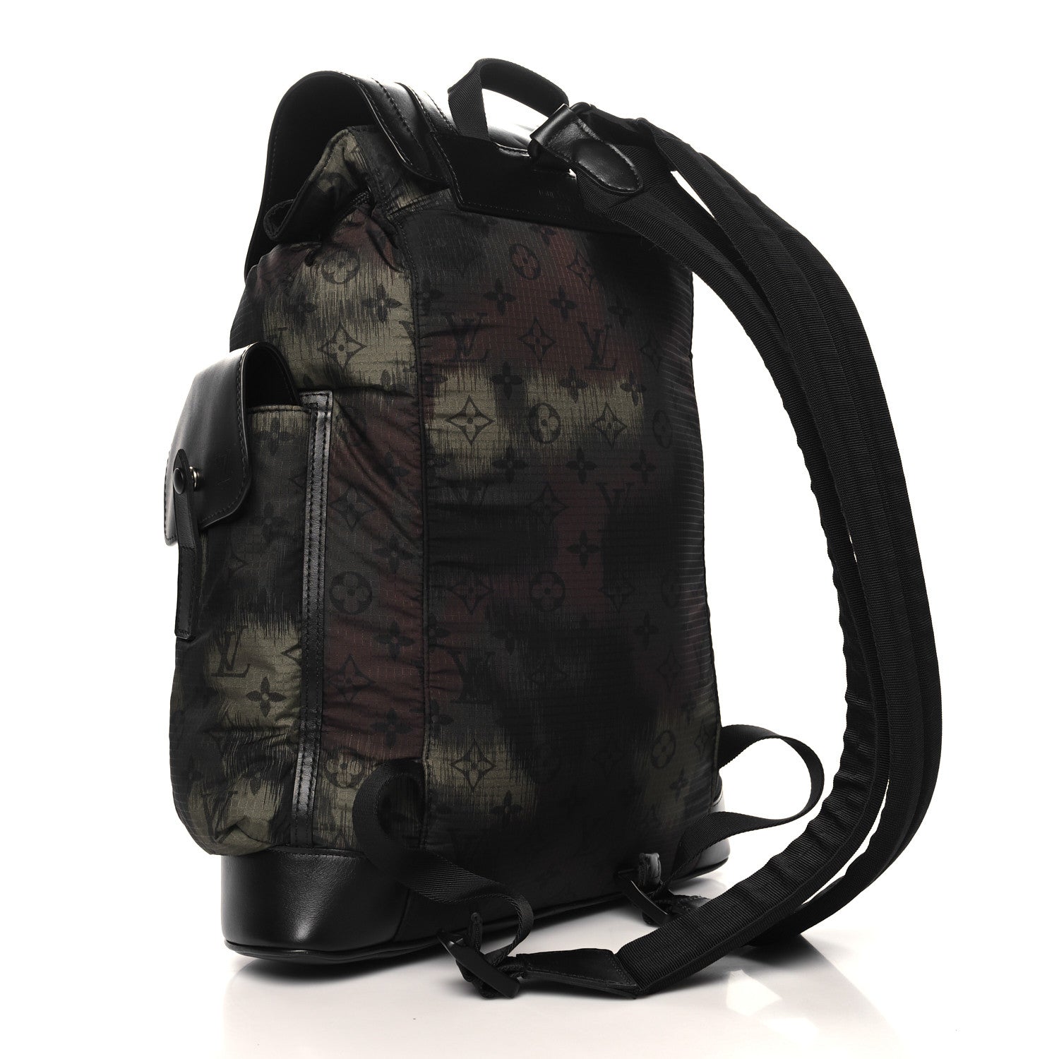 Louis Vuitton Nylon Monogram Camouflage Christopher PM Backpack 3 of 9
