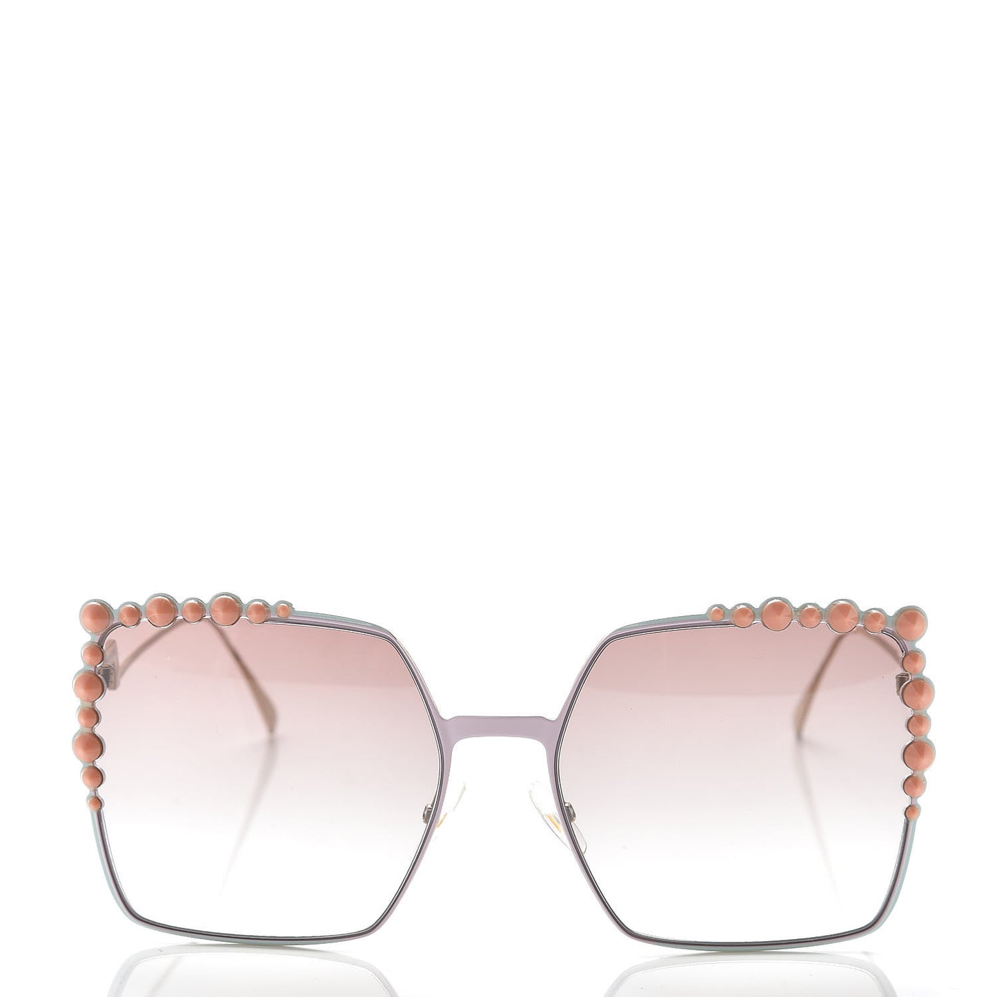 Square Dots Sunglasses FF 0259/S Gold