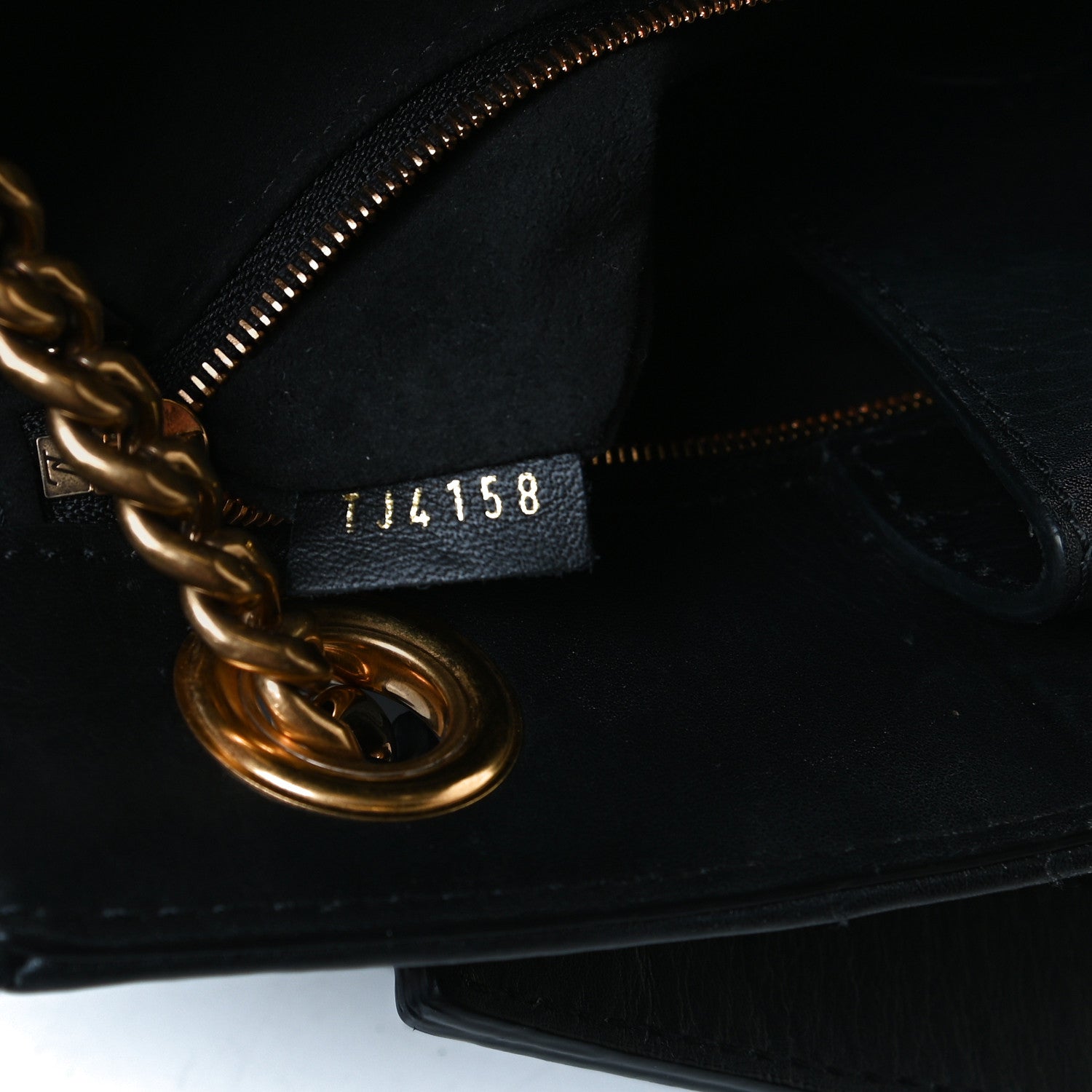 Louis Vuitton Calfskin New Wave Chain Tote Black 7 of 16