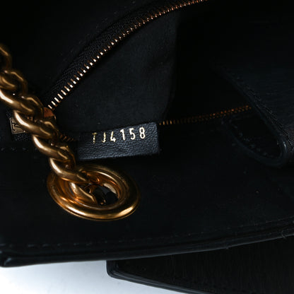 Louis Vuitton Calfskin New Wave Chain Tote Black 7 of 16