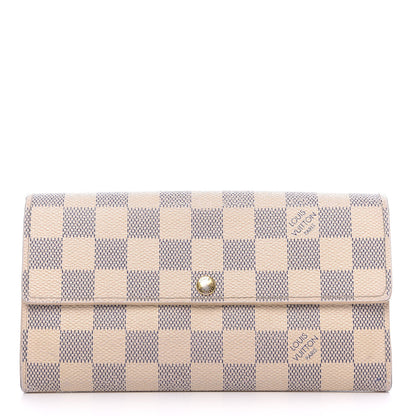 Louis Vuitton Damier Azur Sarah Wallet 1 of 11