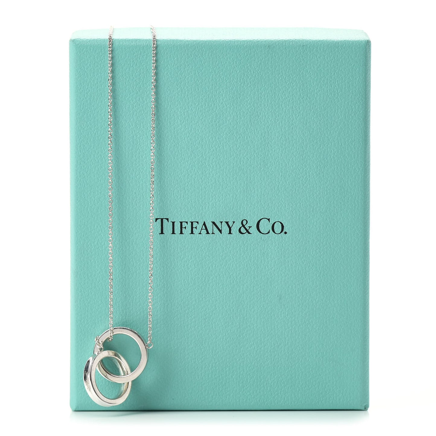 Sterling Silver 1837 Interlocking Circles Pendant Necklace