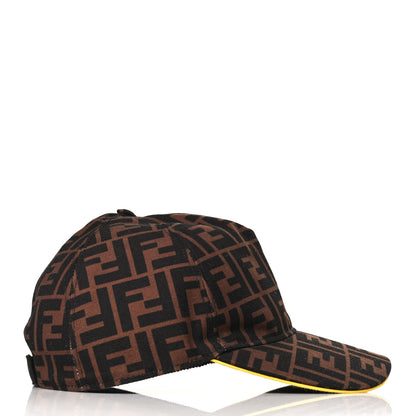 Fendi Canvas FF Reloaded Baseball Hat Tobacco Yellow 4 of 8