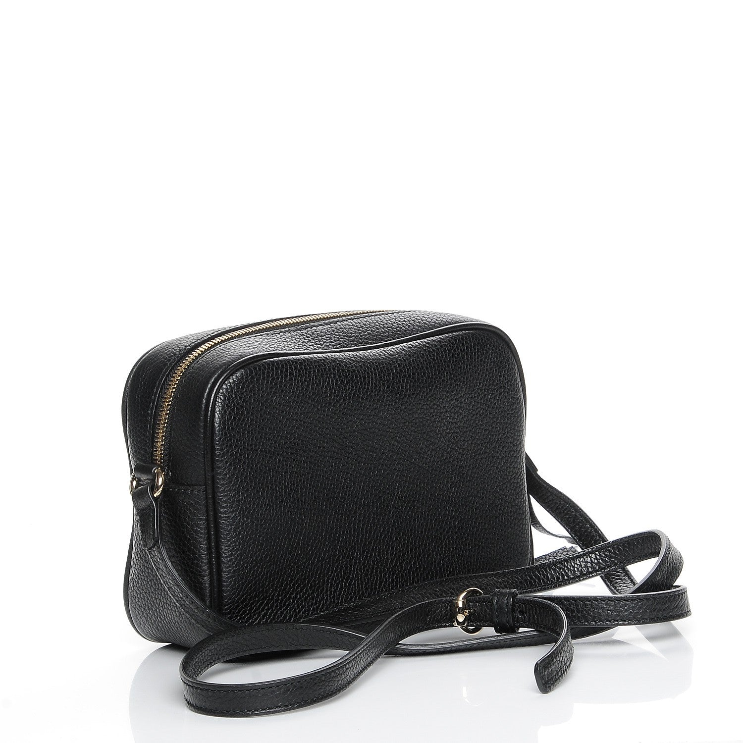 Gucci Pebbled Calfskin Small Soho Disco Bag Black 3 of 7