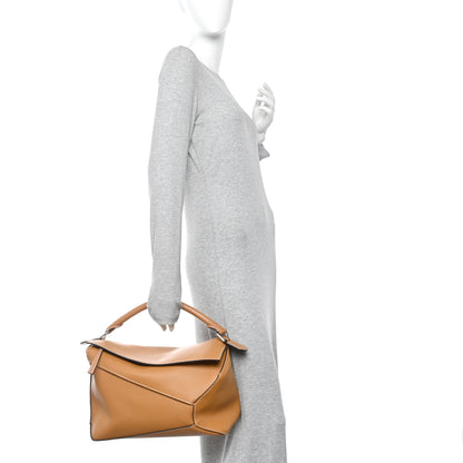 Loewe Calfskin Large Puzzle Bag Warm Desert 2 of 9