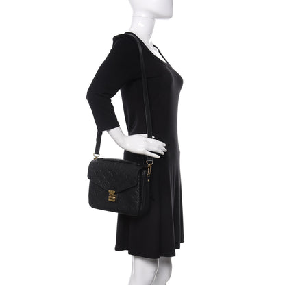 Louis Vuitton Empreinte Pochette Metis Black 2 of 16