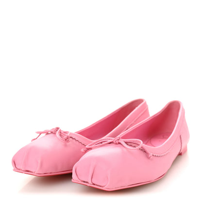 Christian Louboutin Nappa Mamadrague Flats 38 Calipso 4 of 9