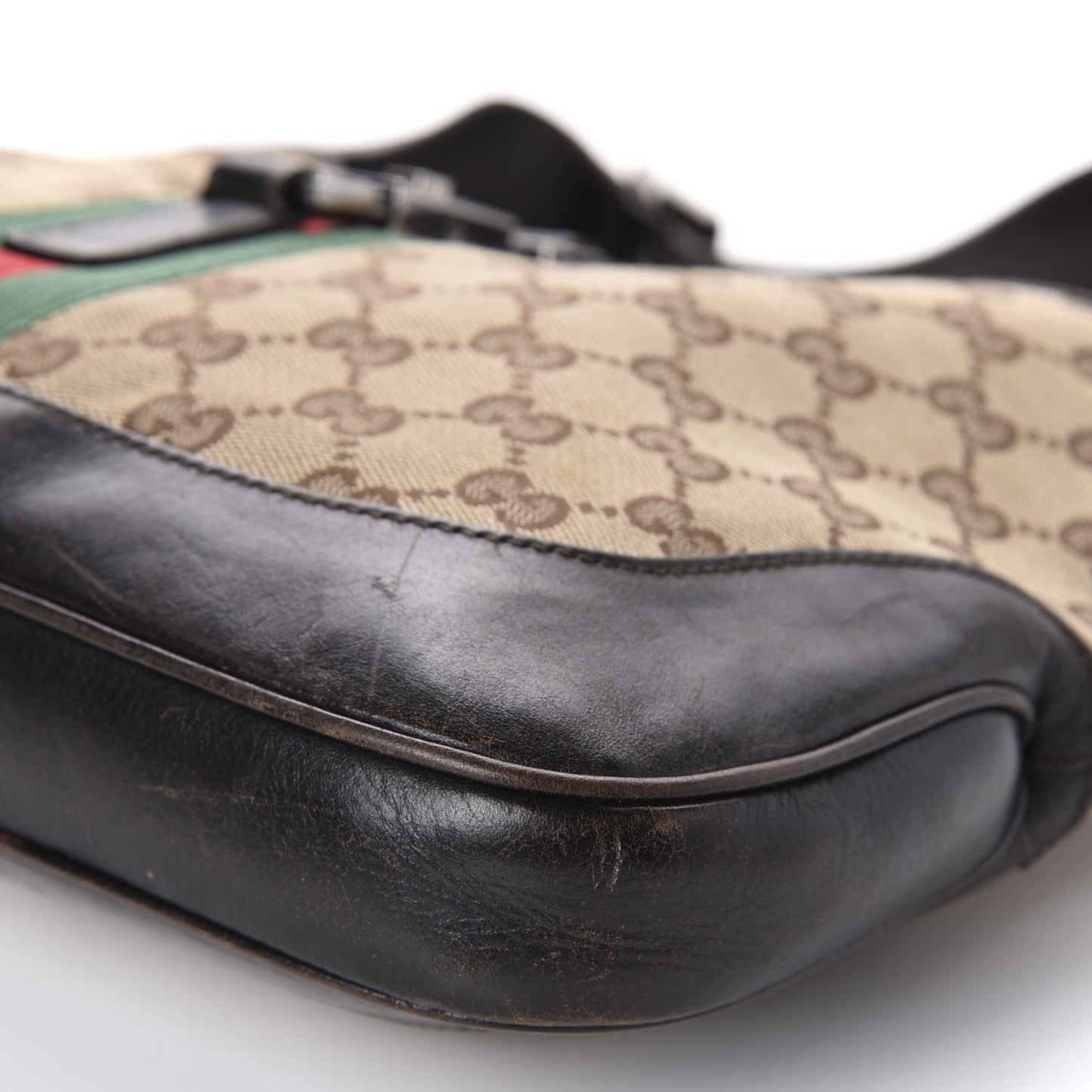 Monogram Web Jackie O Hobo Dark Brown