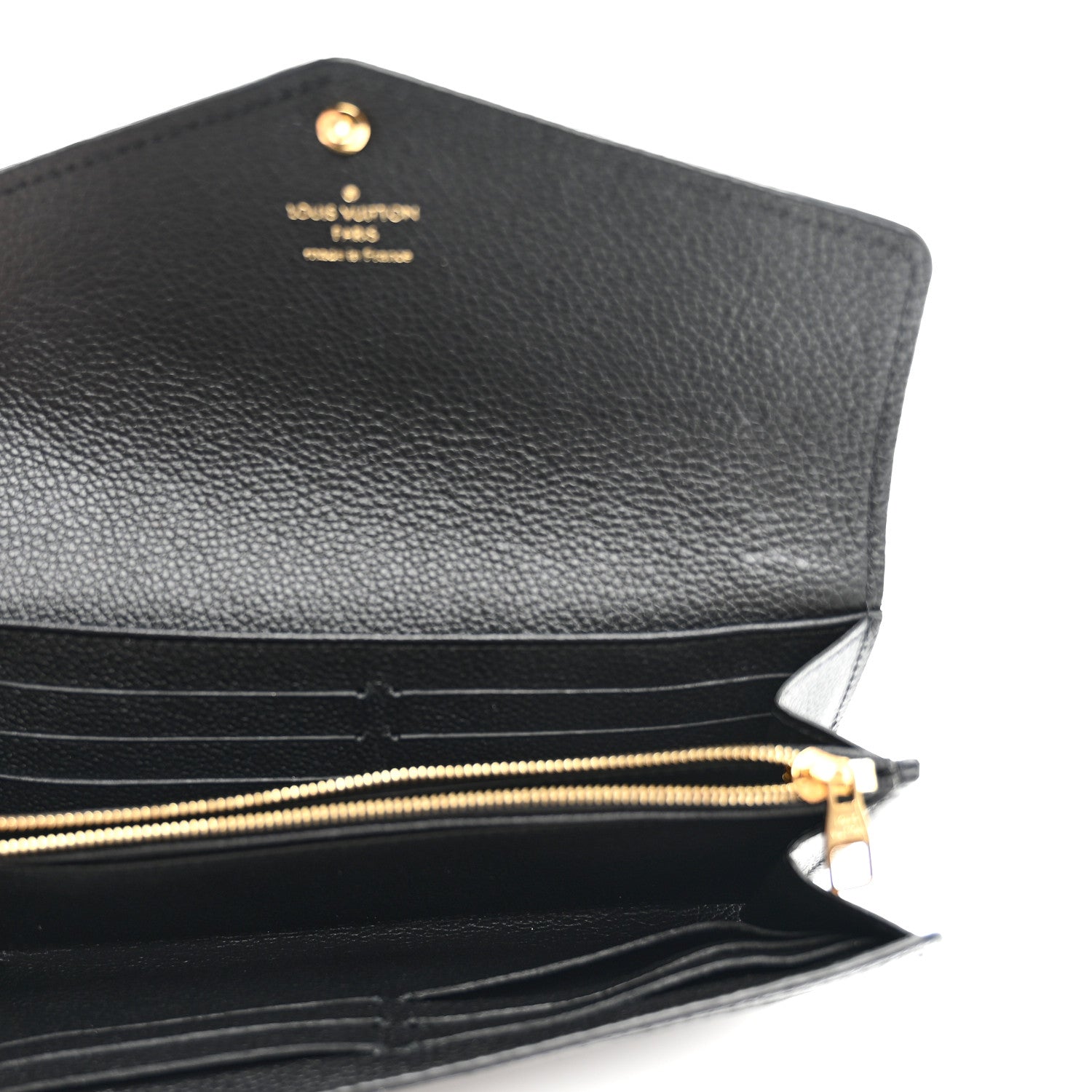 Louis Vuitton Empreinte Sarah Wallet NM Black 5 of 7