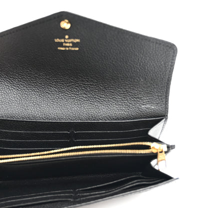Louis Vuitton Empreinte Sarah Wallet NM Black 5 of 7