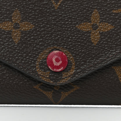 Louis Vuitton Monogram Josephine Wallet Fuchsia 8 of 10