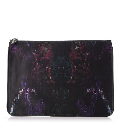 Alexander McQueen Silk Skull Charm Pouch Bag Multi 1 of 7
