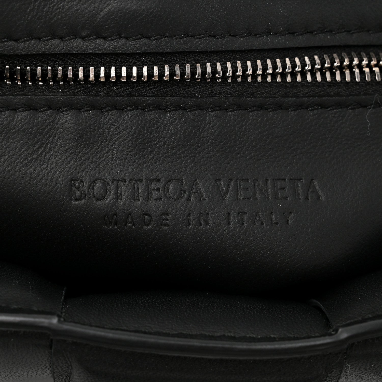 Bottega Veneta Nappa Maxi Intreccio Padded Cassette Crossbody Bag Black 6 of 10