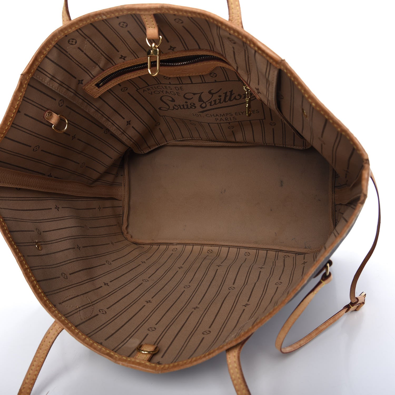 Louis Vuitton Monogram Neverfull MM 5 of 12