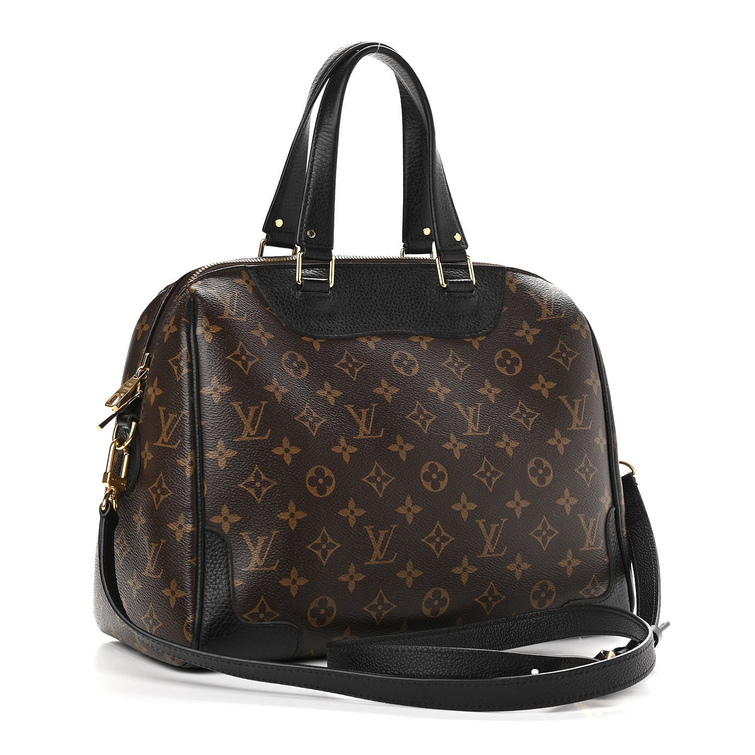 Louis Vuitton Monogram Retiro NM Black 2 of 11