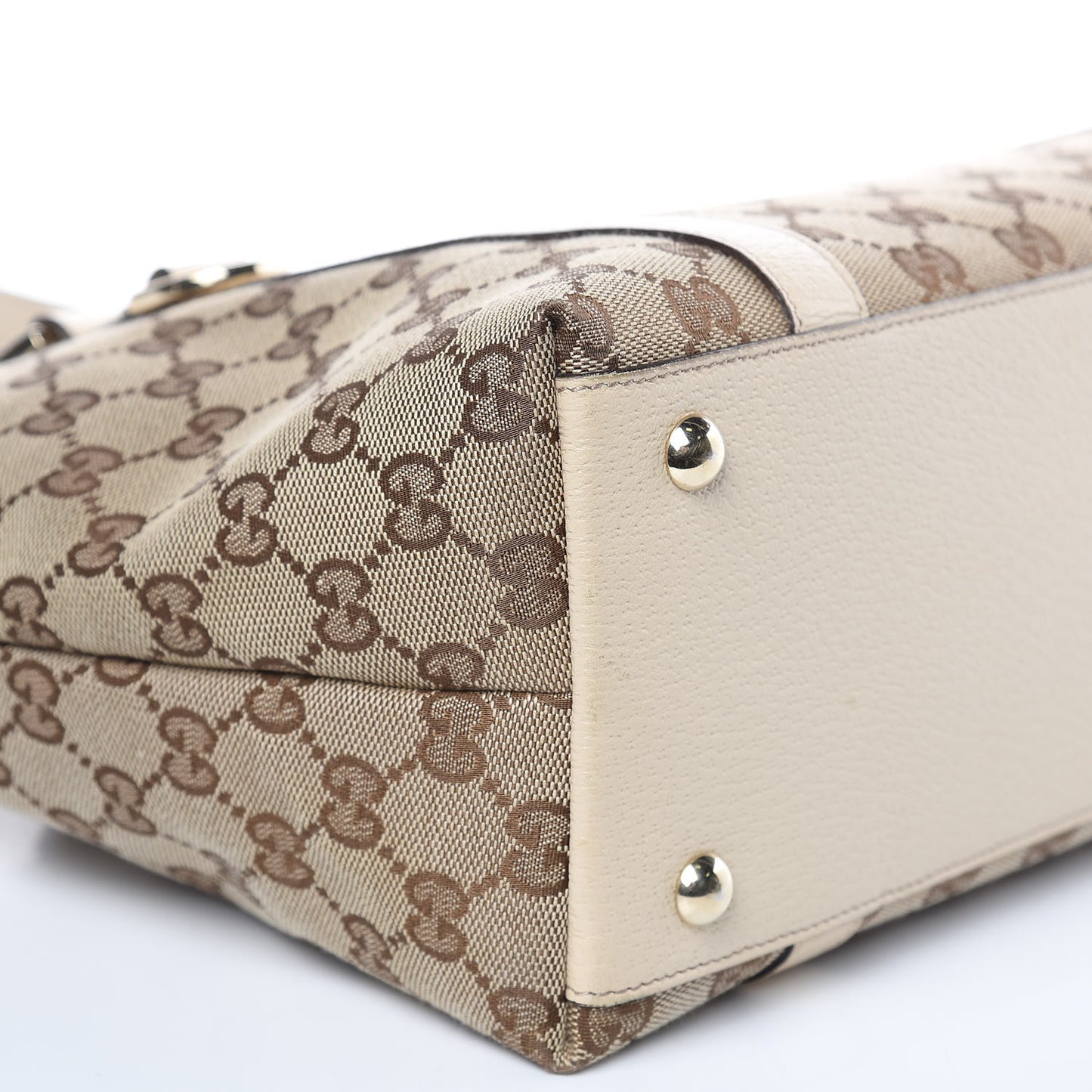 Monogram Abbey Medium Tote Off White