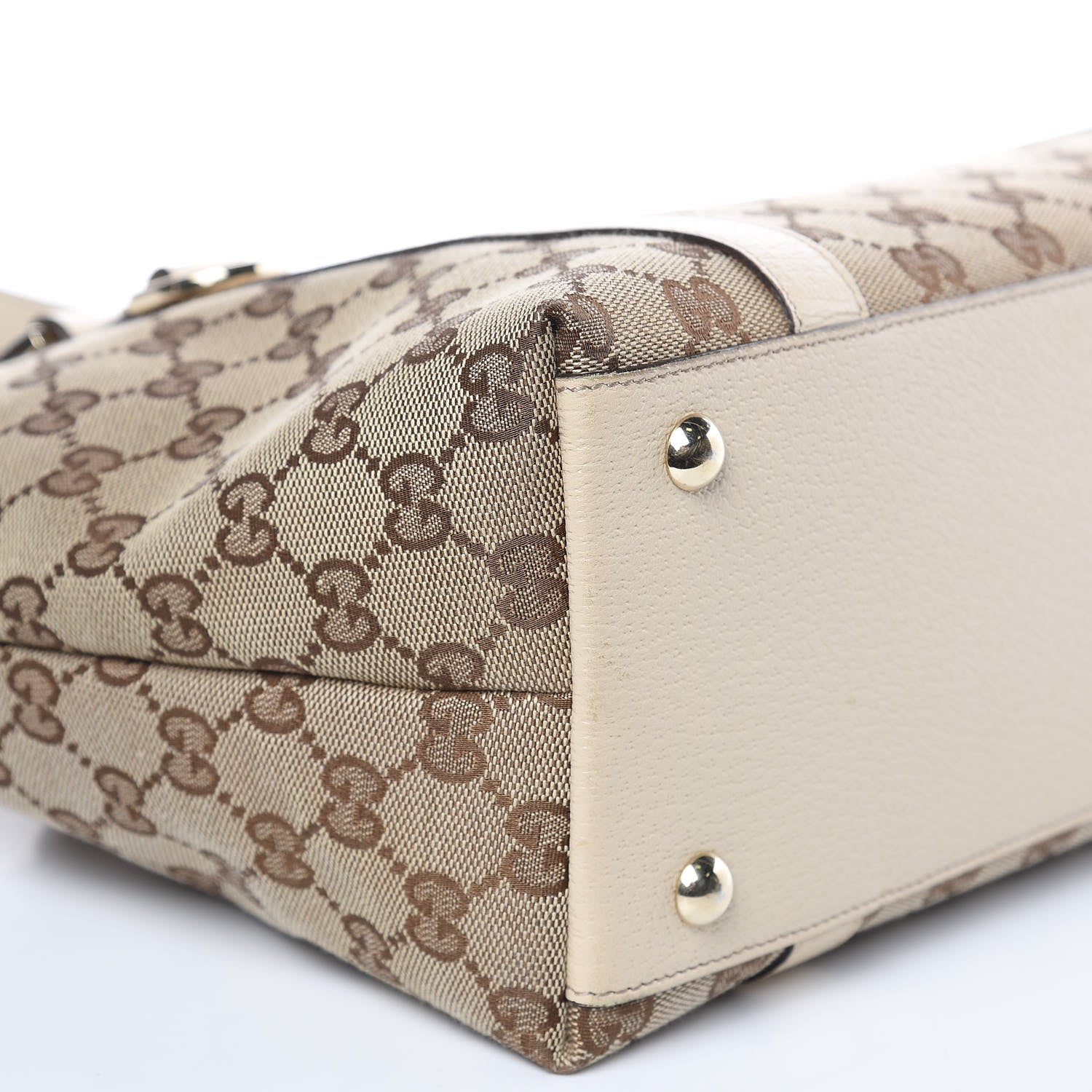 Gucci Monogram Abbey Medium Tote Off White 8 of 14
