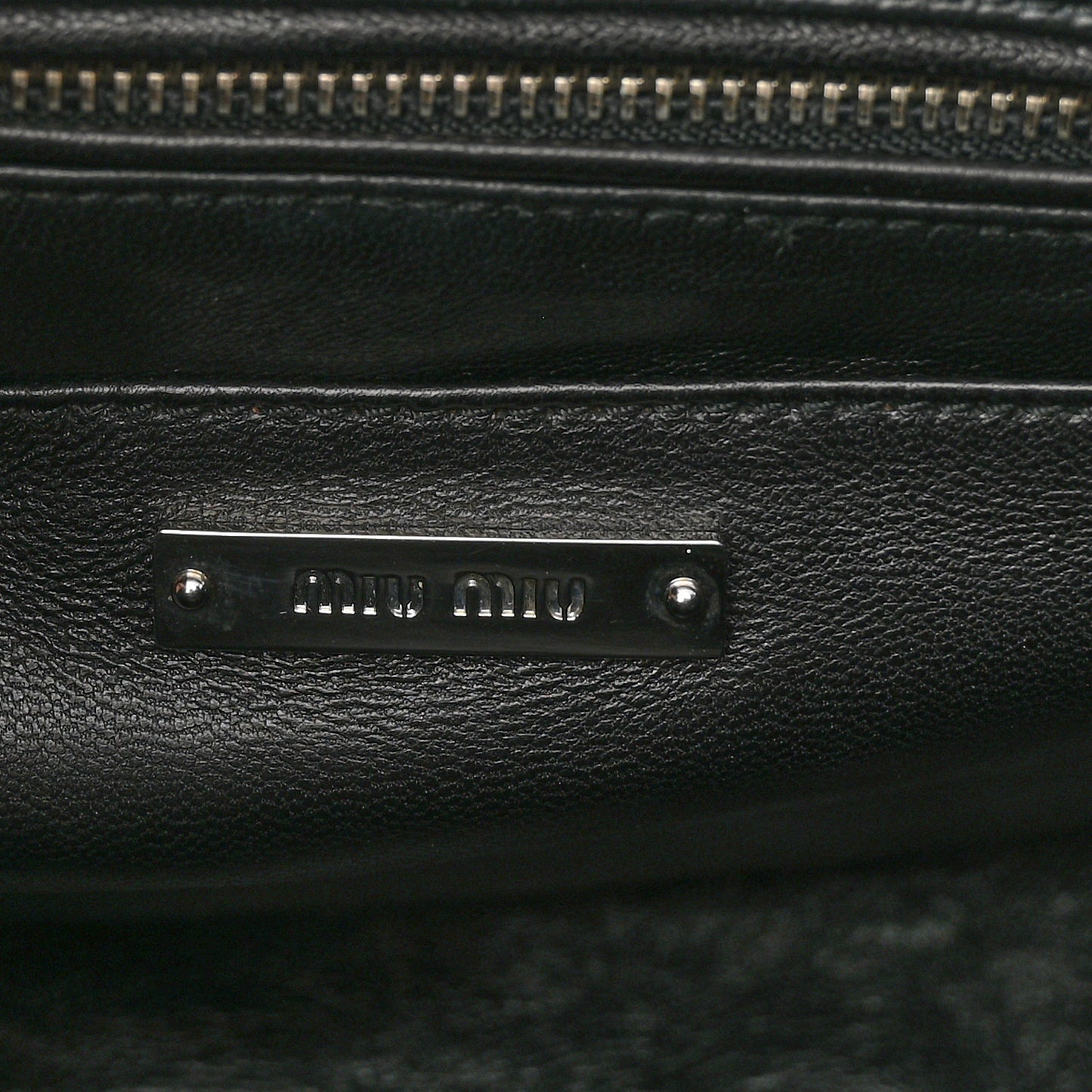 Nappa Matelasse Top Handle Tote Black