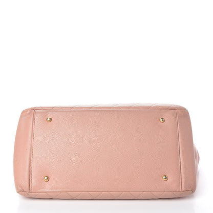 Chanel Caviar Quilted Grand Timeless Tote GTT Pink 26 of 27