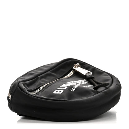Burberry Econyl Logo Print Small Cannon Bum Bag Black 3 of 12