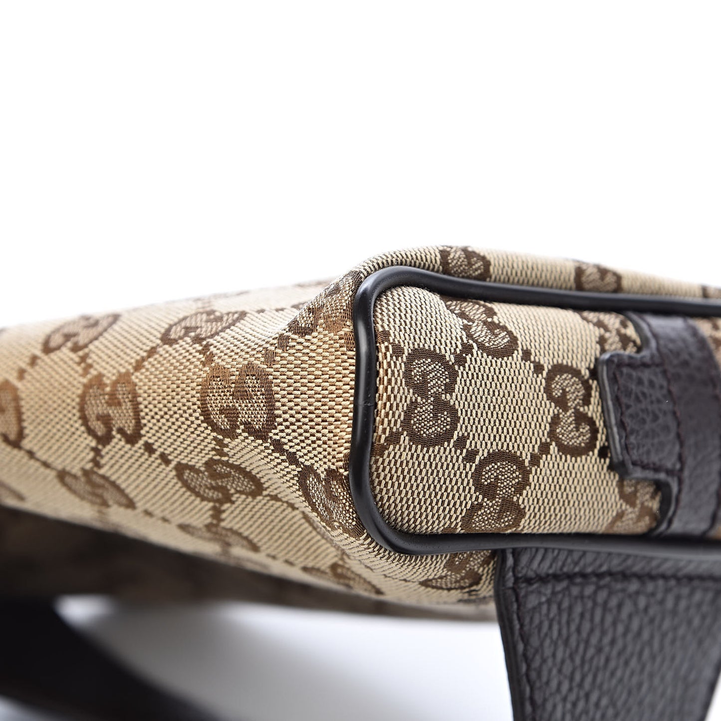 Monogram Belt Bag Dark Brown