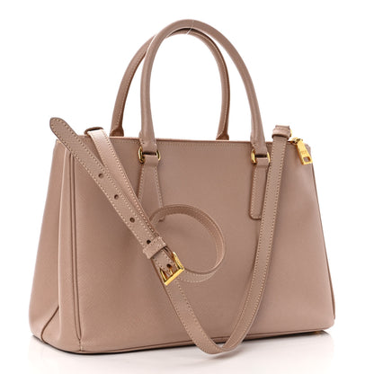 Prada Saffiano Medium Galleria Double Zip Tote Cammeo 2 of 11