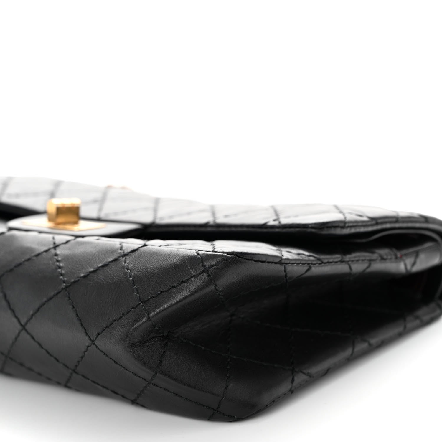 Chanel Aged Calfskin Quilted 2.55 Reissue 225 Flap Black 10 of 10